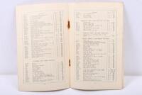 VELOCETTE: An original 'THE Velocette Models "MOV & MAC" SPARE PARTS LIST'. As produced by VELOCE LIMITED - 2