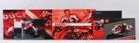 DUCATI: A collection of 2000s Ducati model year brochures including 2003, 2005, 2010 and others.