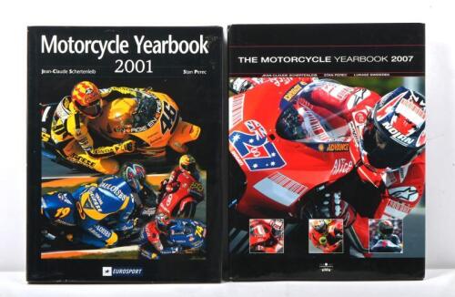 MOTORCYCLE YEARBOOK: Two editions of the Motorcycle Yearbook 2001 & 2007 by Jean Claude Schertenleib & Stan Perec.