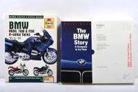 BMW: Two BMW related books including 'The BMW Story - A company in its time' by Horst Monnich & Haynes BMW service & repair manual for BMW R850, 1100, 1150, 4 Valve Twins 1993-2006.&nbsp;