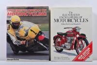 MOTORCYCLE ENCYCLOPEDIA: Two Motorcycle Encyclopedia books including 'The Encyclopedia of Motorcycling' by George Bishop, and 'The illustrated encylopedia of Motorcycles' edited by Erwin Tragatsch.&nbsp;