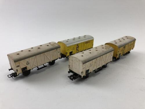 MARKLIN: Four Marklin fruit wagons, crica 1959