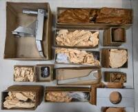 JENSEN: A collection of thirteen new old stock Jensen Gearbox service tools manufactured by Kent-Moore Engineering Birmingham England. Including Ball joint remover (817), Two Suspension arm bush remover and installer (VR2023), Rear spring seat bush expand - 2