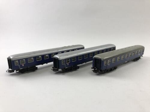 MARKLIN: Three Marklin express coaches, circa 1973