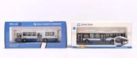 AUSTRALIAN BUSES: Two 1:76 scale Australian buses including Mercedes Benz O305 MK1 Public Transport Commission of NSW Route 236 Model No.9301A by OZbus&nbsp;limited edition numbered 010/100. Along with Volvo B12BLE Euro 4 Sydney Buses Route 438 by AUBUS model 
