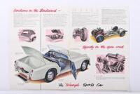 TRIUMPH: An 1953&nbsp;Triumph Sports sales brochure - 2