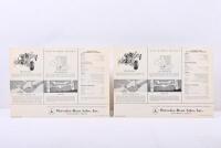 MERCEDES-BENZ: Two 1950's Mercedes-Benz U.S.A items. 'MERCEDES-BENZ 300 CONVERTIBLE&nbsp;AUTOMATIC' & 'MERCEDES-BENZ 300 HARDTOP AUTOMATIC' single sheet brochures - 2