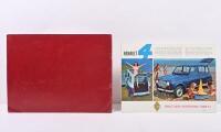 RENAULT: Two 1960's Renault sales brochures. 'RENAULT 4' & 'Renault 16, 1100, 4'&nbsp;sales brochures - 4