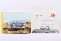 MG MIDGET: Two&nbsp;original and superb MG Midget sales brochures. 1964 'Look into the Mark II MG Midget' & 1966 Mk III MG Midget sales brochures - 3