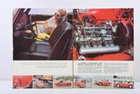 TRIUMPH: A 1967 Triumph TR5/PI fold-out sales brochure - 2
