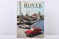 ROVER: An original 1966&nbsp;Rover 'ROVER 2000 AND 3-LITRE MODELS' colour sales brochure