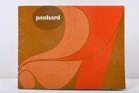 PANHARD: A 1966 Panhard 24 colour sales brochure