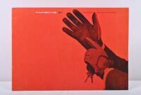 PORSCHE: An original 1963 PORSCHE 356 C sales brochure. French text