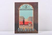 SALMSON: An original and rare 1951 SALMSON four fold colour sales brochure