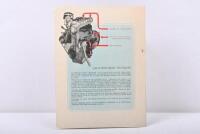 SALMSON: An original and rare 1951 SALMSON four fold colour sales brochure - 3