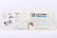 MERCEDES-BENZ: Two 1950's U.S Mercedes-Benz single sheet, double sided sales brochure for the 190 SL - 2