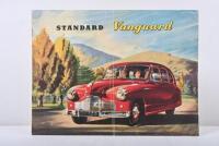 STANDARD: An Australian issued&nbsp;1950's 'STANDARD Vanguard' sales brochure