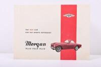 MORGAN: A 1960's Morgan 'PLUS FOUR PLUS' four page sales brochure