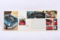 MG: Two 1967 MG sales brochures. Model range & MGC SPORTS AND G.T. sales brochures - 3