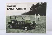 MINI-MOKE: An original 1967 'MORRIS MINI-MOKE'&nbsp;four page sales brochure