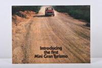 MINI: An original 1970's Mini 1275 G.T. four page colour sales brochure
