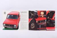 MINI: An original 1970's Mini 1275 G.T. four page colour sales brochure - 2