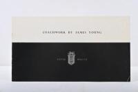 ROLLS-ROYCE: An original 1954 Rolls-Royce SILVER WRAITH - 'COACHWORK BY JAMES YOUNG' brochure