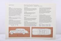 ROLLS-ROYCE: An original Rolls-Royce Phantom VI limousine with coachwork by H.J. Mulliner, Park Ward brochure - 3
