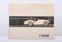 TRIUMPH: An original U.S issued 1960&nbsp;Triumph TR-3&nbsp;sales brochure