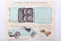 TRIUMPH: An original U.S issued 1960&nbsp;Triumph TR-3&nbsp;sales brochure - 2