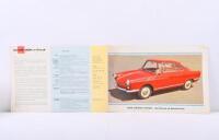 NSU: Two 1960's NSU sales brochures. NSU-SPORT-Prinz & NSU PRINZ III sales brochures & - 3