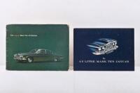 JAGUAR: Two 1960's Jaguar Mark Ten brochures. 'The Jaguar Mark Ten 4.2 Saloon' brochure