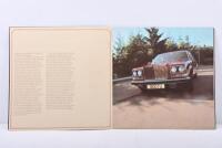 ROLLS-ROYCE: A 1970's/1980's Rolls-Royce CAMARGUE sales brochure - 2