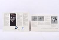 BMW: Two 1960's BMW sales brochures. 1964&nbsp;BMW 1800 TI & 'BMW 1800' brochures - 2