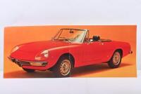 ALFA ROMEO: A SPIDER&nbsp;ALFA ROMEO&nbsp;sales brochure. Circa 1970's - 2