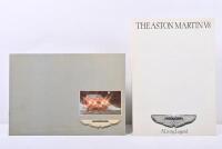 ASTON MARTIN: Two 1975 ASTON MARTIN sales brochures. Aston Martin V8 brochures