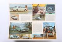 FORD: Two Ford Zephyr colour sales brochures. 1963 & 1964 sales brochures - 4