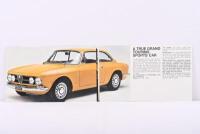 ALFA ROMEO: An original 1960's&nbsp;'1750 GT VELOCE ALFA ROMEO'&nbsp;small format sales brochure - 2