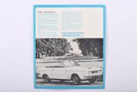 BOND: Two interesting small format 1960'S Bond sales brochures. Bond Equipe 2-litre GT & Bond Convertible brochures - 2