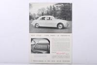 JAGUAR: An original 1960's JAGUAR 3.4 sales brochure - 2