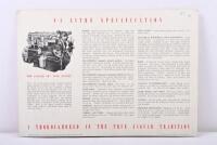 JAGUAR: An original 1960's JAGUAR 3.4 sales brochure - 3