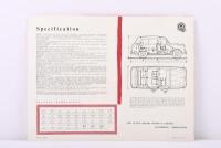 AUSTIN: An original 'THE AUSTIN TAXI' sales brochure - 3