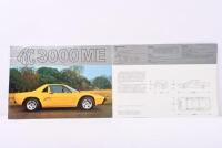 AC: Two&nbsp;AC Cars Limited sales brochures. AC 3000 ME & AC 3 LITRE sales brochures - 4