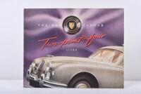 JAGUAR: An original 2.4 Litre Jaguar sales brochure - 'THE NEW JAGUAR, Two-point-four LITRE'