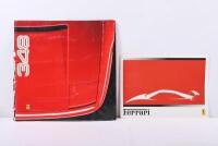 FERRARI: Two 1990's Ferrari sales brochures. 1990&nbsp;Ferrari 348 'super' sales brochure (593/90 - 13M/6/90) & 1990 Ferrari range sales brochure