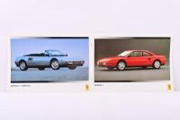 FERRARI: Two 1990's Ferrari sales brochures. 1990&nbsp;Ferrari 348 'super' sales brochure (593/90 - 13M/6/90) & 1990 Ferrari range sales brochure - 3