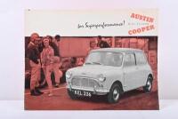 AUSTIN COOPER: A 1962&nbsp;Austin Cooper sales brochure (Publication No. 2049/D)