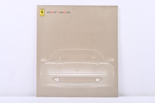 69 · FERRARI: A 1998 Ferrari 456M GT + 456M GTA sales brochure (1387/98)