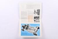 BRISTOL: Two 1950's/1960's Bristol sales brochures. Oct.1961 'Bristol Cars - 407 5.2' & Bristol 2 Litre brochures. French text - 6