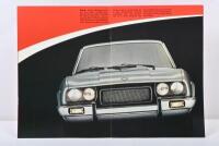 FIAT: An&nbsp;original 'Fiat 124 Sport Coupe 1600/1800' colour brochure (Edition no. 3593) - 2